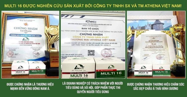 Kem rạn da Multi 16 [CHÍNH HÃNG ATHENA] hũ 20gr