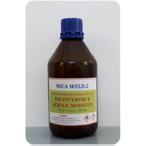Keo dán Mica Weld2 - Dán tấm mica Trung Quốc