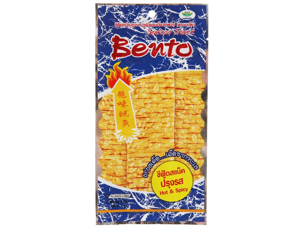 Mực Bento Thái Lan Đủ Vị 24g Giá Tốt
