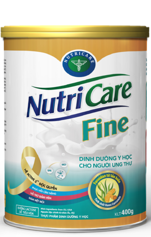 Sữa bột Nutricare Fine - dinh dưỡng y học cho người ung thư (400g) giá rẻ