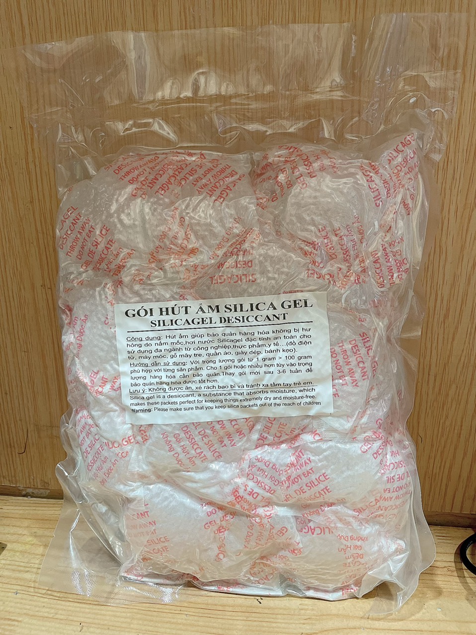Gói hút ẩm 10gram(Túi 1kg)(giá sỉ)