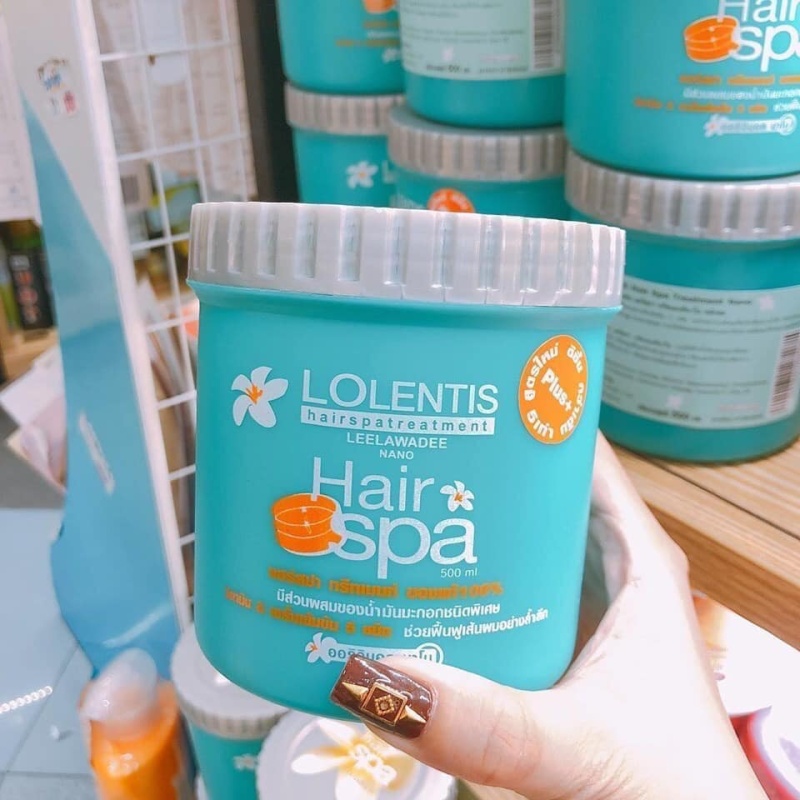 Kem xả tóc / ủ tóc Lolentis Hair Spa Thái Lan 500ml cao cấp