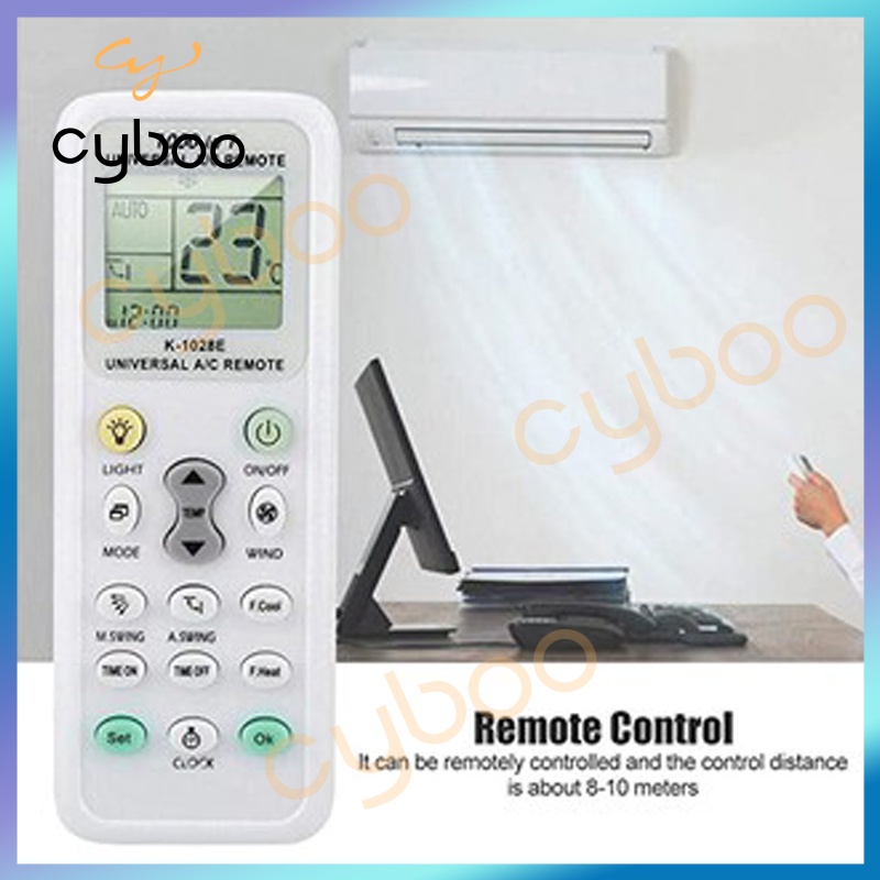 1000 in1 K-1028E Universal Wireless Remote Control AC Digital LCD Remote Control for Air conditioner