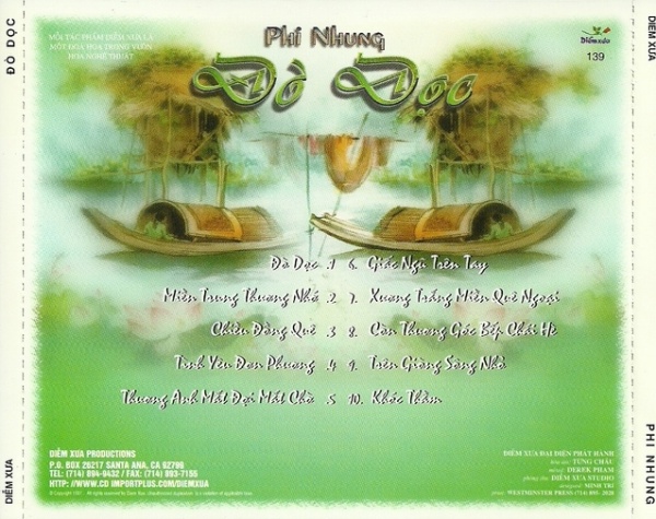 bộ 5 đĩa cd phi nhung 7 (phôi đĩa nhật)