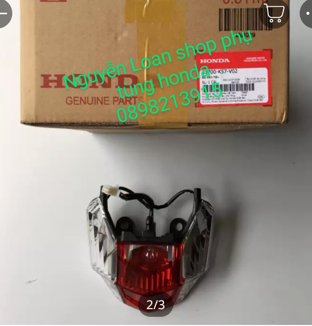 ĐÈN HẬU XE AIR BLADE 110 BXC ZIN CHÍNH HÃNG HONDA _ LOAN RACING SHOP