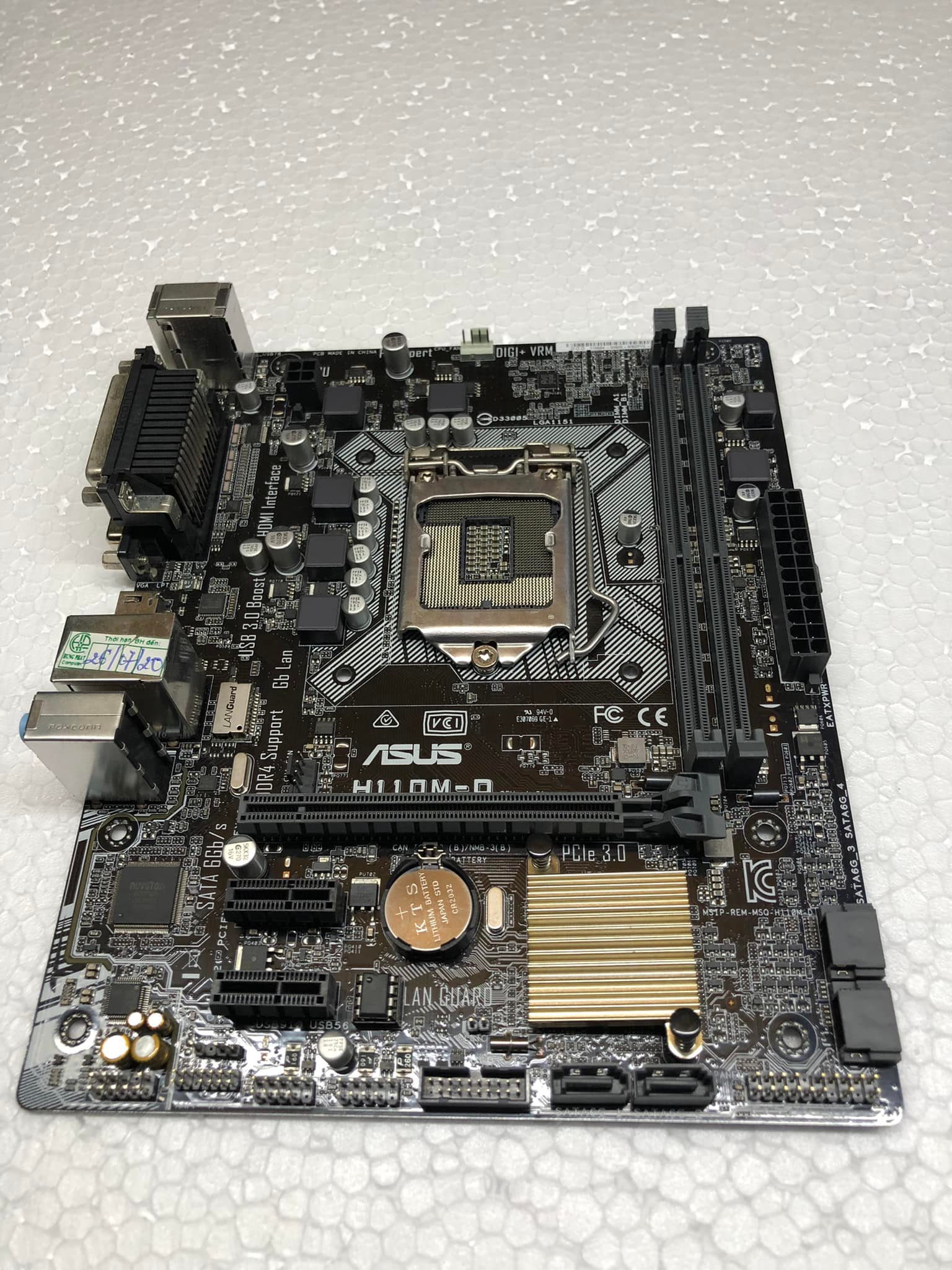 Main máy tính ASUS H110 đã test kĩ