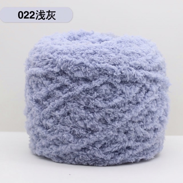 LEN BÔNG XÙ cuộn 50g dùng để đan khăn , áo , thú