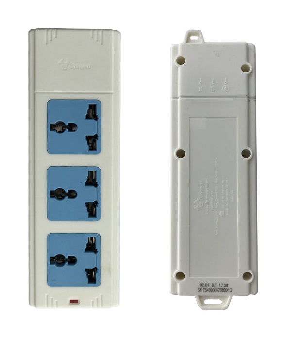 Ổ cắm không dây siêu chịu tải chống va đập 4000W 16A 250V C4D Gongniu