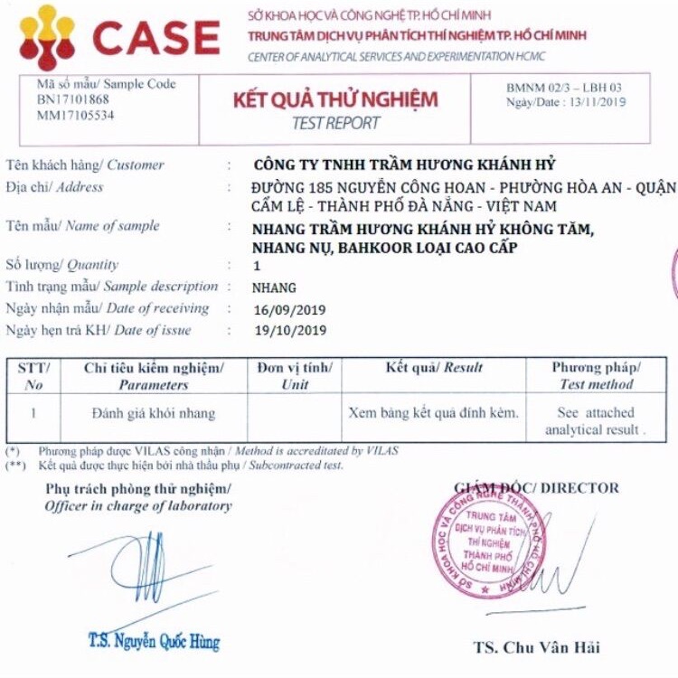 Nhang Nụ Trầm Hương Loại Đặc Biệt