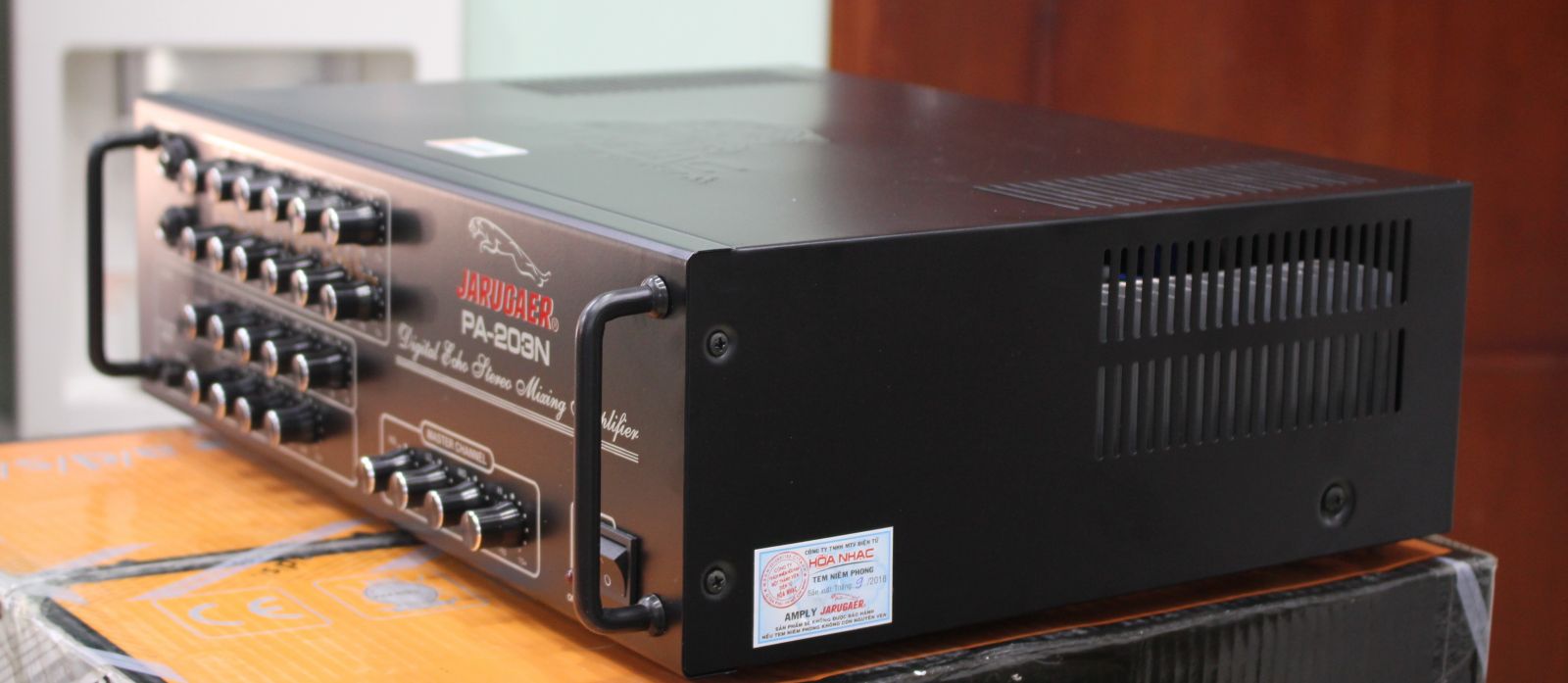 Ampli jarugaer hòa nhạc pa-203n âm ly hát karaoke chất lượng tốt bảo hành 12 tháng