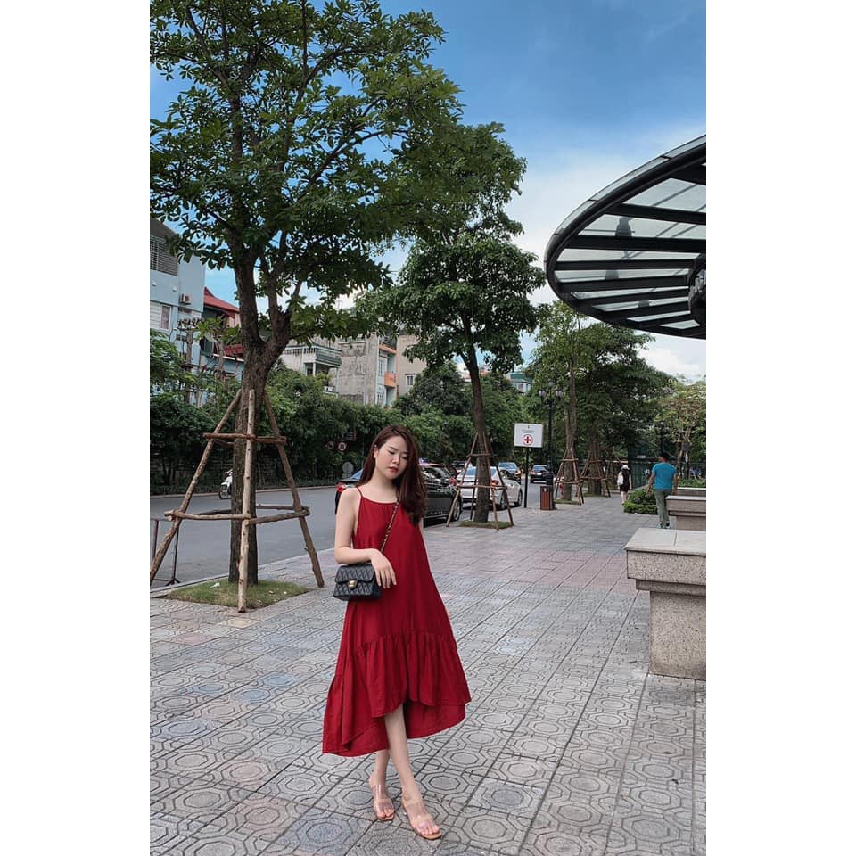 Váy Maxi Đũi Đầm Đuôi Cá Cực Sang Hàng Thiết Kế