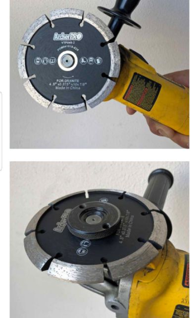 Concrete cutting blades, V-groove cutter blades-d105x22.23x8mm