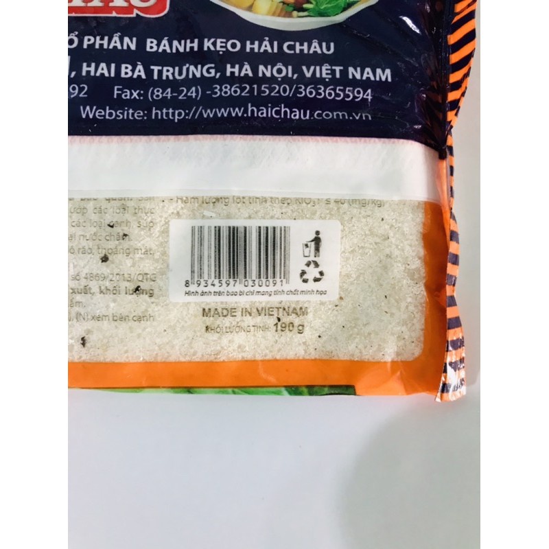 5 gói Bột canh iot Hải châu 190g,450g