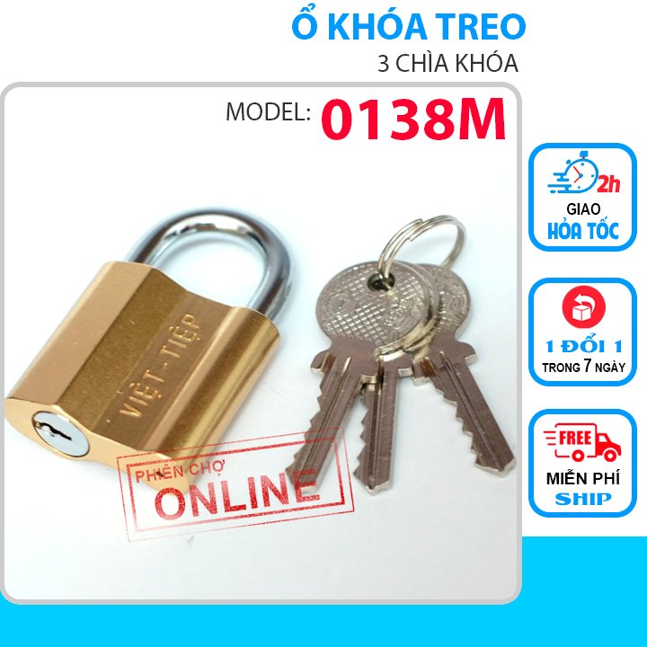 [HCM]Ổ Khóa Đồng Việt Tiệp 0138M
