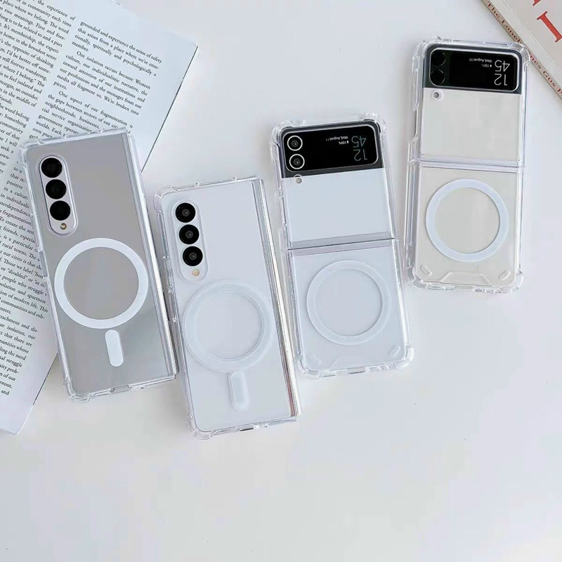 Ốp likgus lưng trong chống shock magsafe samsung z fold 5/ z fold 4/ z flip 4 / z flip 4