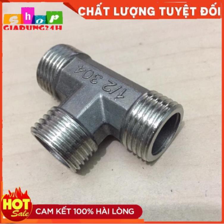 Tê ren trong, Tê răng ngoài inox 21
