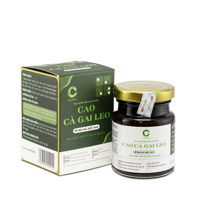 Thải độc gan - Cao cà gai leo Cathita