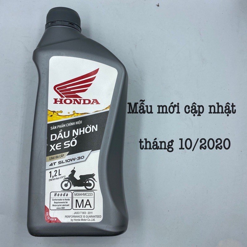 Dầu nhớt Honda xe số, xe côn tay 1.2L cho Winner, xe phân khối lớn DoChoiXeMayShop