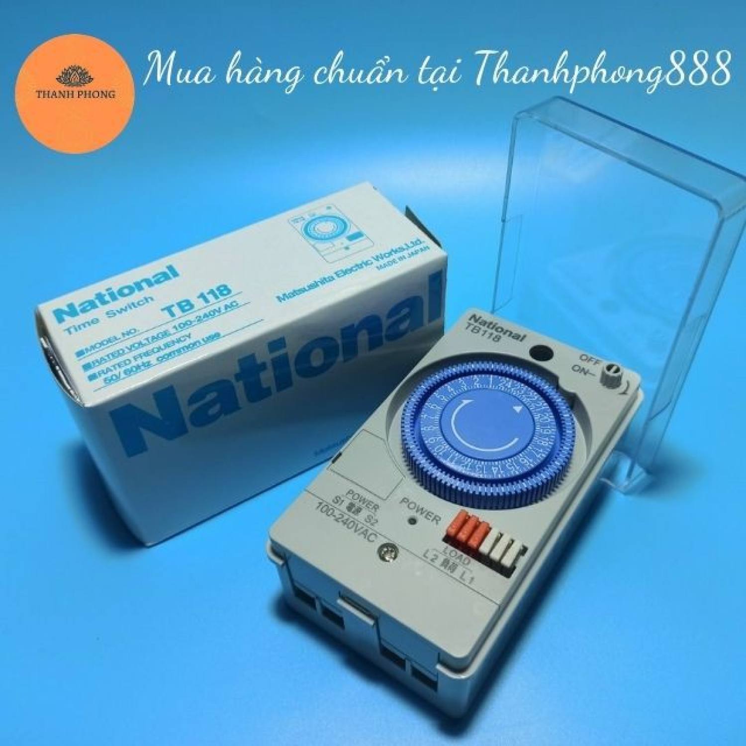 Timer National TB118 Rơ le thời gian thực Timer hẹn giờ