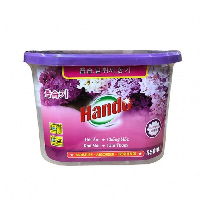 [HCM]Bộ 2 bình hút ẩm chống ẩm mốc Hando 450ml (2 mùi lựa chọn) BHO44