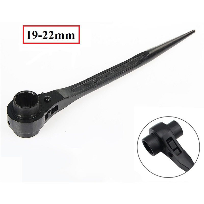 (HP01922D) Cờ lê giàn giáo - TUÝP ĐUÔI CHUỘT 19-22mm