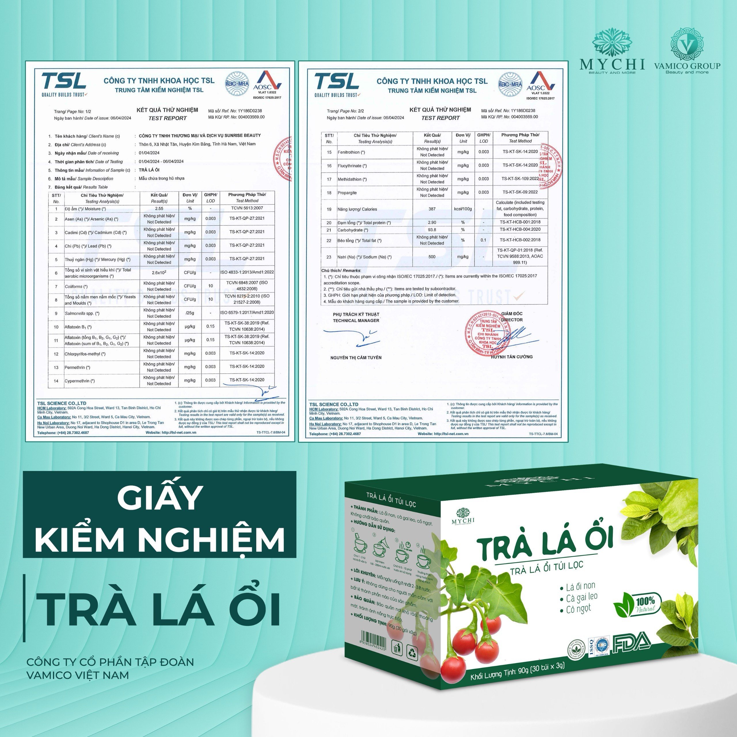 Trà Ổi Mychi (Chính Hãng)