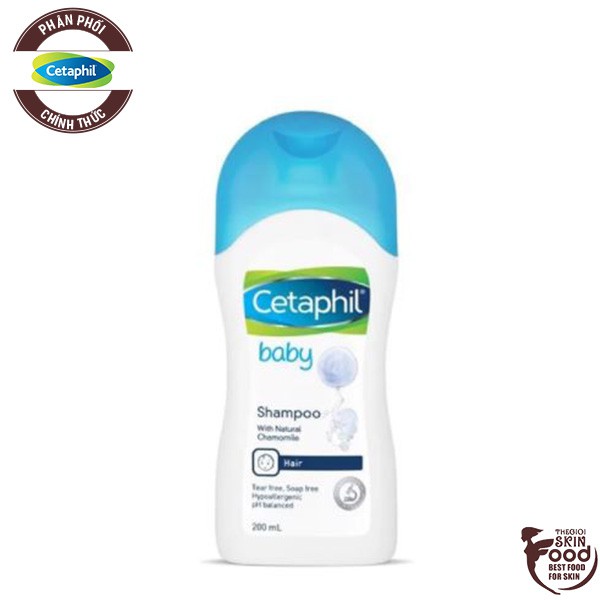 [HCM]Dầu gội CETAPHIL BABY SHAMPOO 200ml