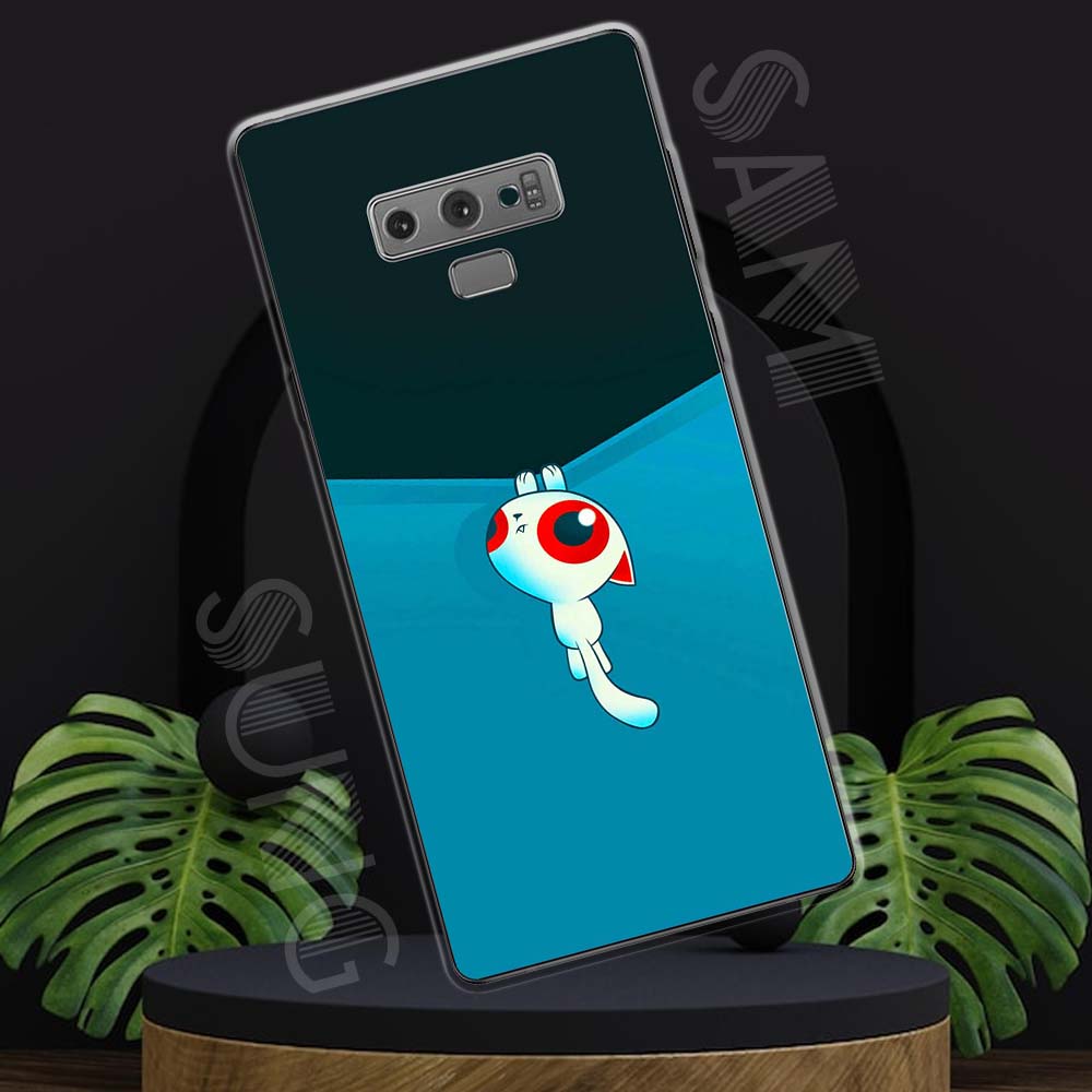 Ốp lưng Samsung Note 9 mẫu BST Mèo lười TPU