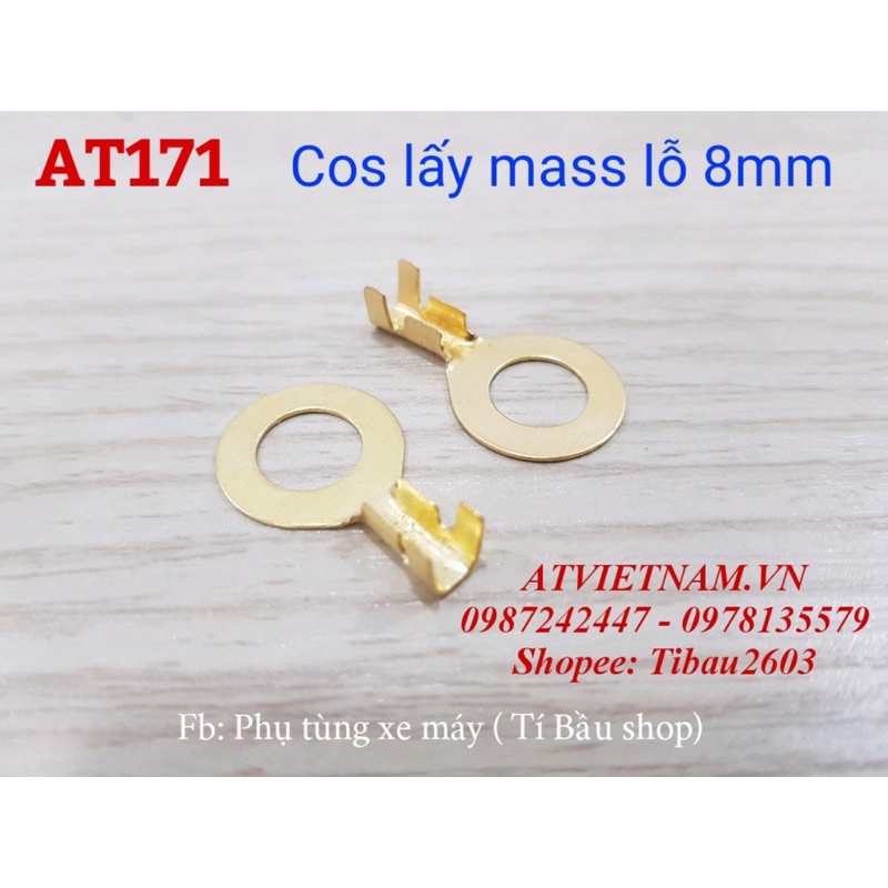 Cos lấy mass lỗ 8mm , cose mass size 8mm - AT171 ( bịch 50 cái)