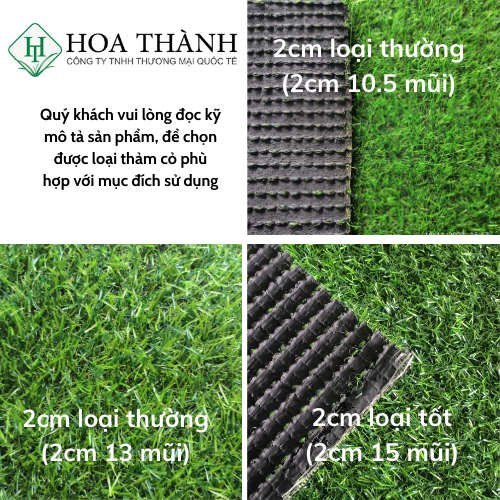 (50cm x 50cm) Thảm cỏ nhân tạo 2cm giá rẻ (quý khách đọc kỹ mô tả)