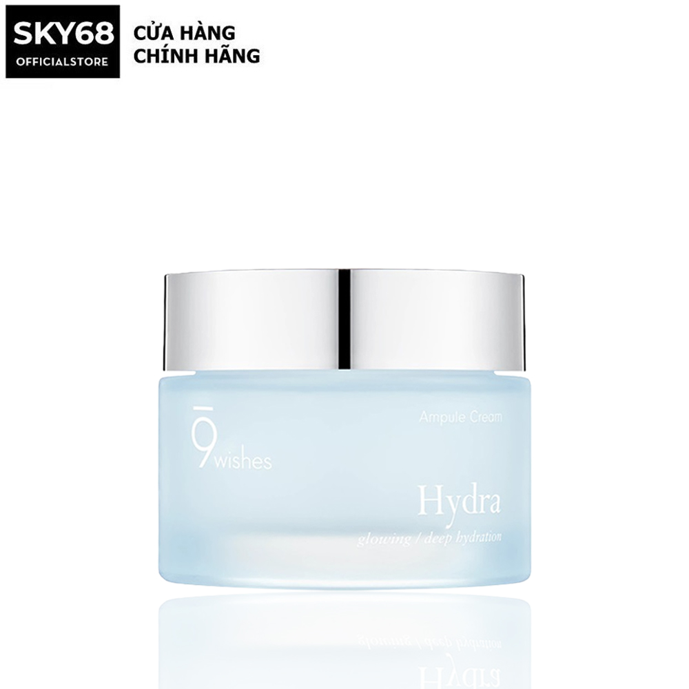 Kem Dưỡng Ẩm 9 Wishes Hydra Ampule Cream 50ml
