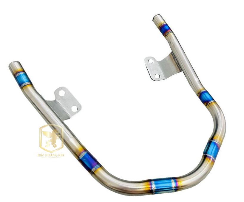 Cảng sau inox chạy vảy cá v2 7 màu titan gắn xe máy wave a110 blade s110 rsx rs100 wave a100