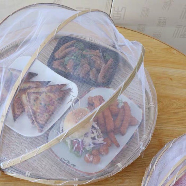 Mẹt tre lồng màn có màn lưới