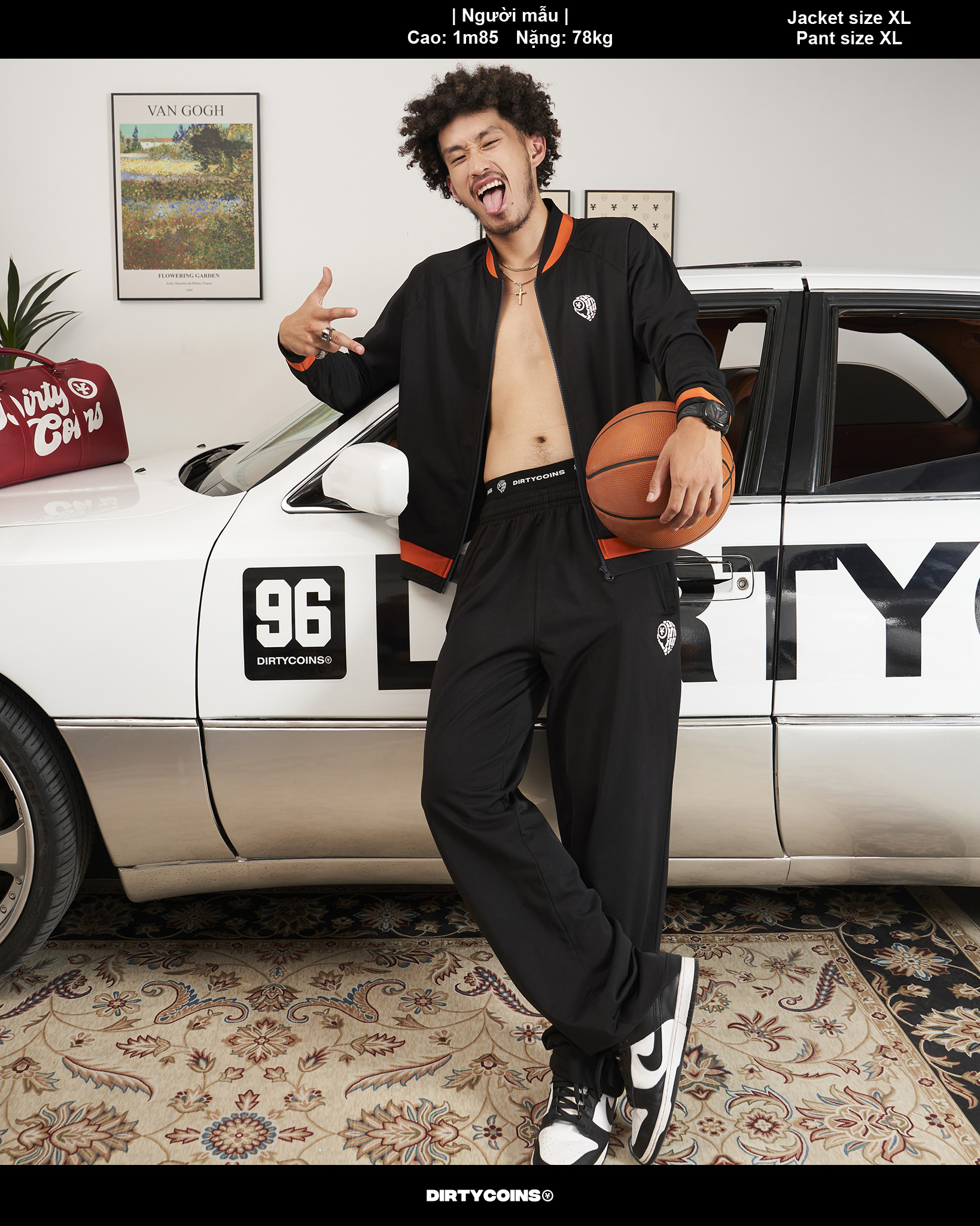 Áo Thun DirtyCoins Logo Track Jacket