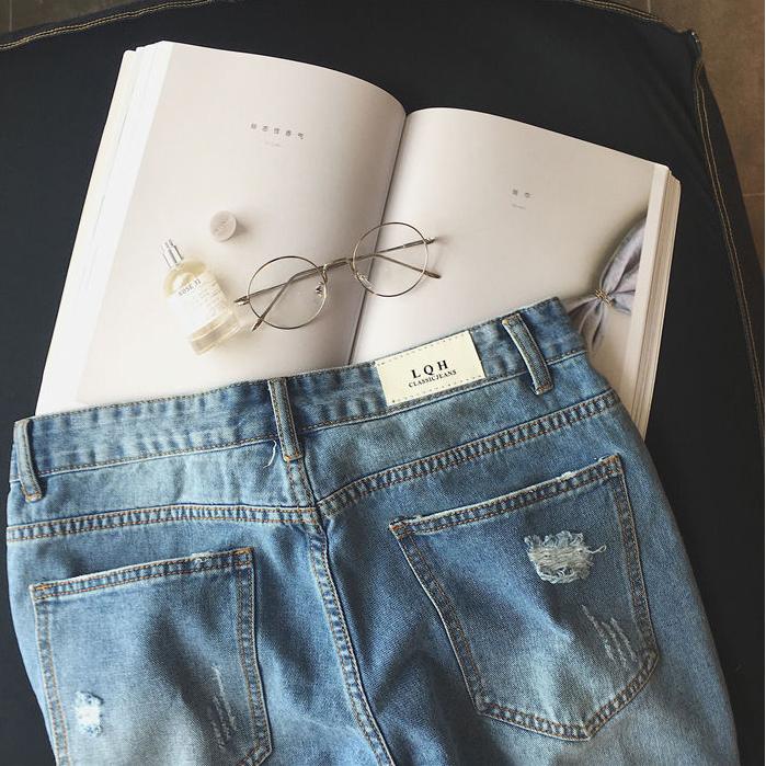 Quần short Jean rách cao cấp Q111