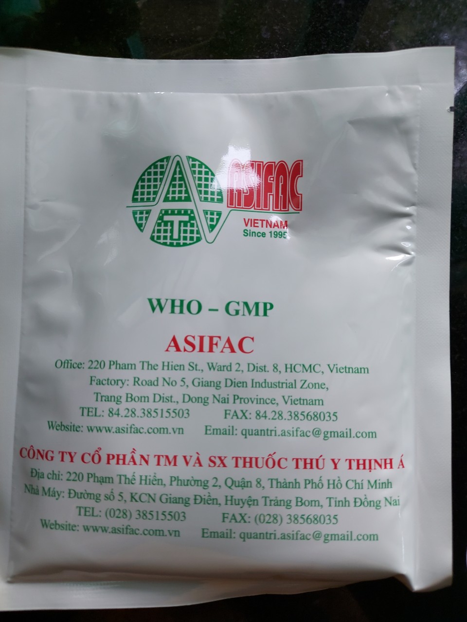 TĂNG SỨC ĐỀ KHÁNG CHO GÀ (ANTI GUMBORO 100G)
