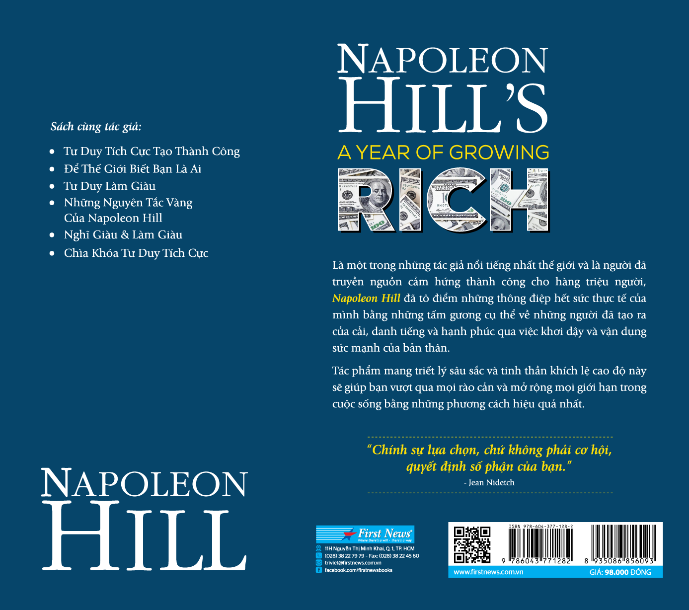 Bí quyết làm giàu của Napoleon Hill