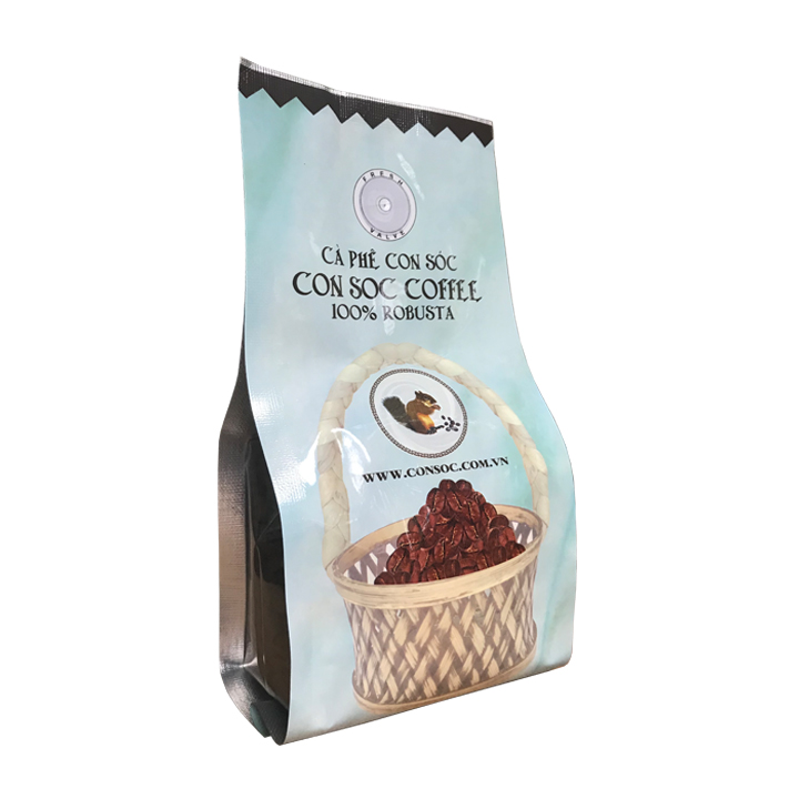 Cà phê Con Sóc Hạt Robusta 200g