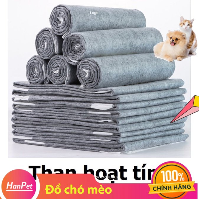 1 Miếng tã lót cho chó lót chuồng thú cưng, tã giấy siêu thấm hút