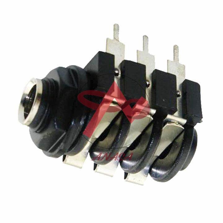 ack Mic 6.35mm 6P Cái Chân Cắm