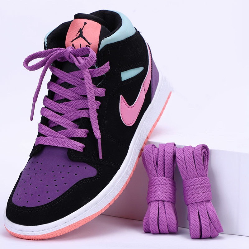 Dây giày dẹt Nike Jordan 1 (AJ1), AF1, Vans.. cao cấp.