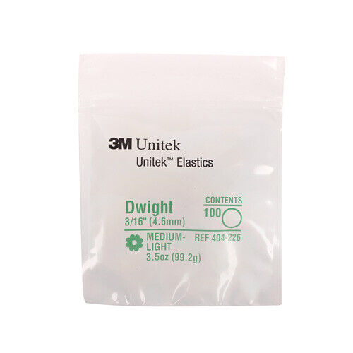 Thun kéo niền răng, chun liên hàm 3M Unitek Elastics (100 chun/túi)