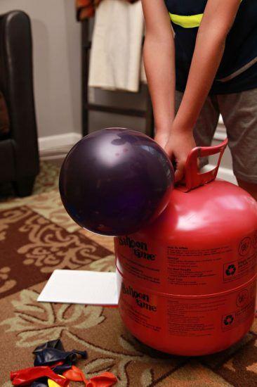 bình heli bơm bóng bay 22 lít 50 quả