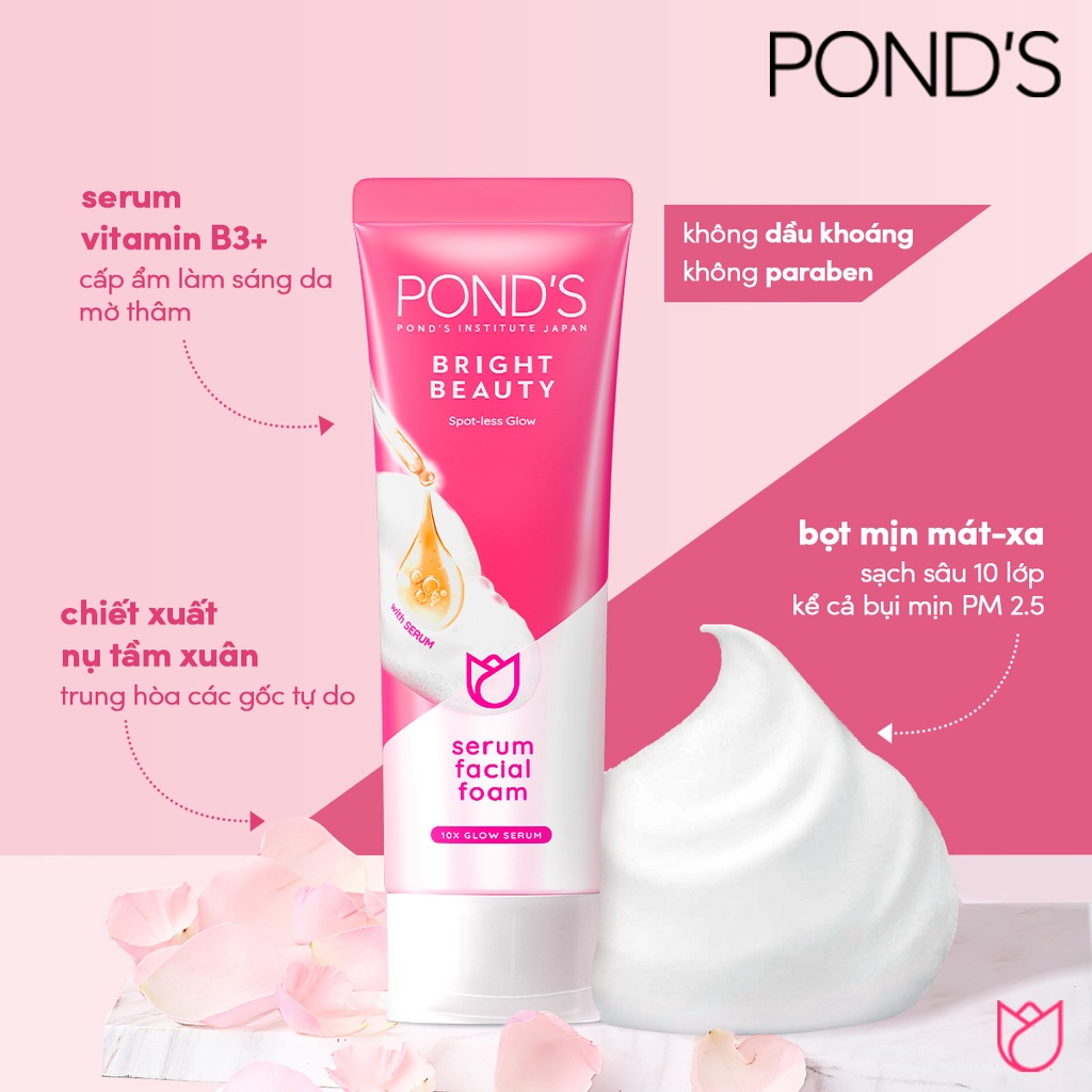 Sữa Rửa Mặt Pond"s Hồng