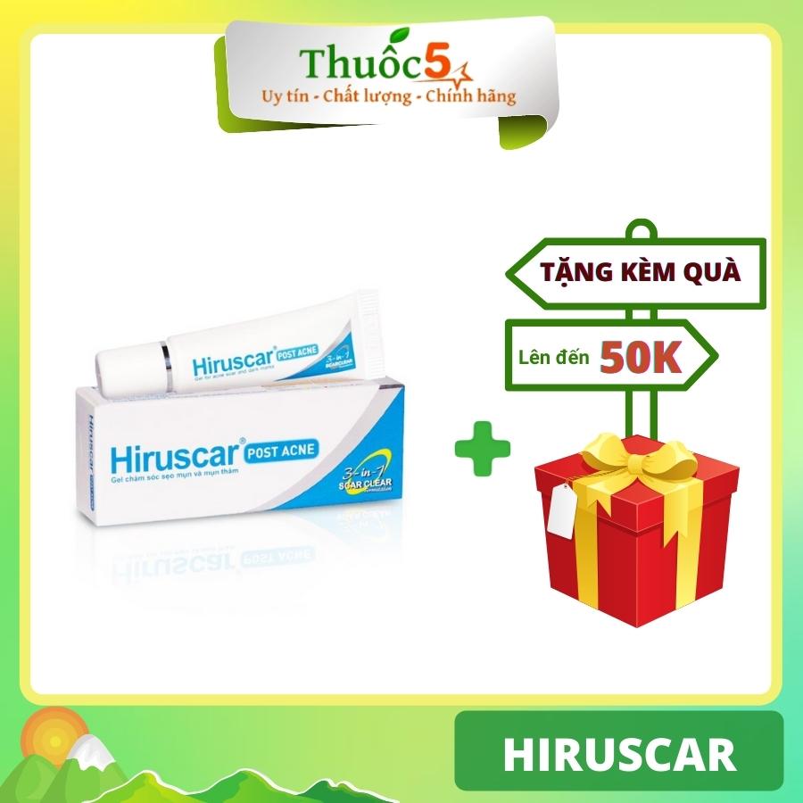 [GIÁ GỐC] Hiruscar Post Acne – Gel làm mờ thâm mụn