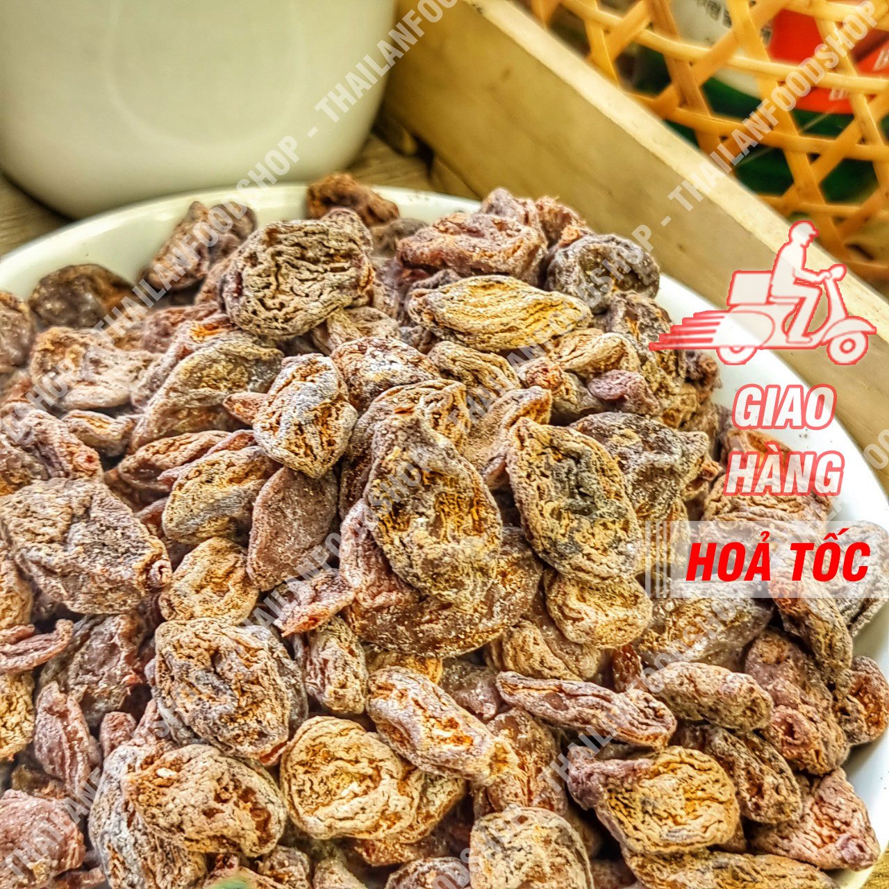 Xí Muội Oliu Chua Ngọt ( Xí Muội Thịt ) - Lon 500gr