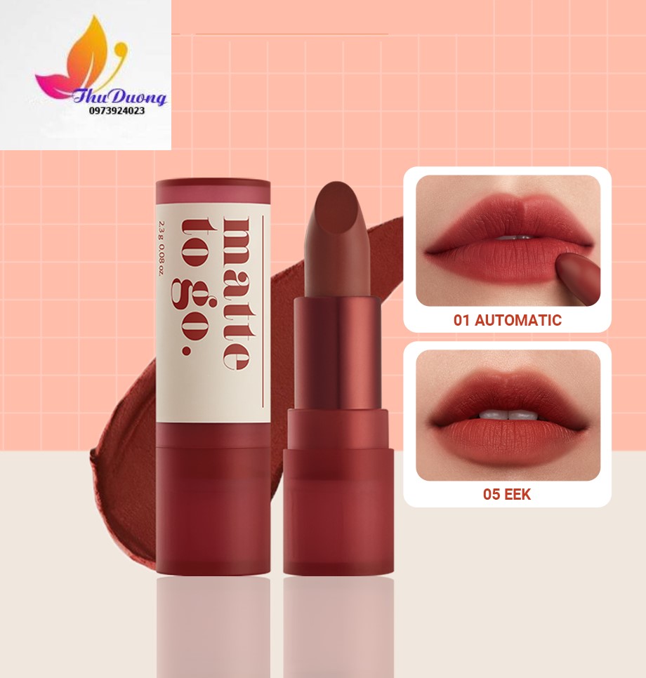 Son Thỏi I'm Meme Matte To Go_ MÀU 001 HSD 3/2023
