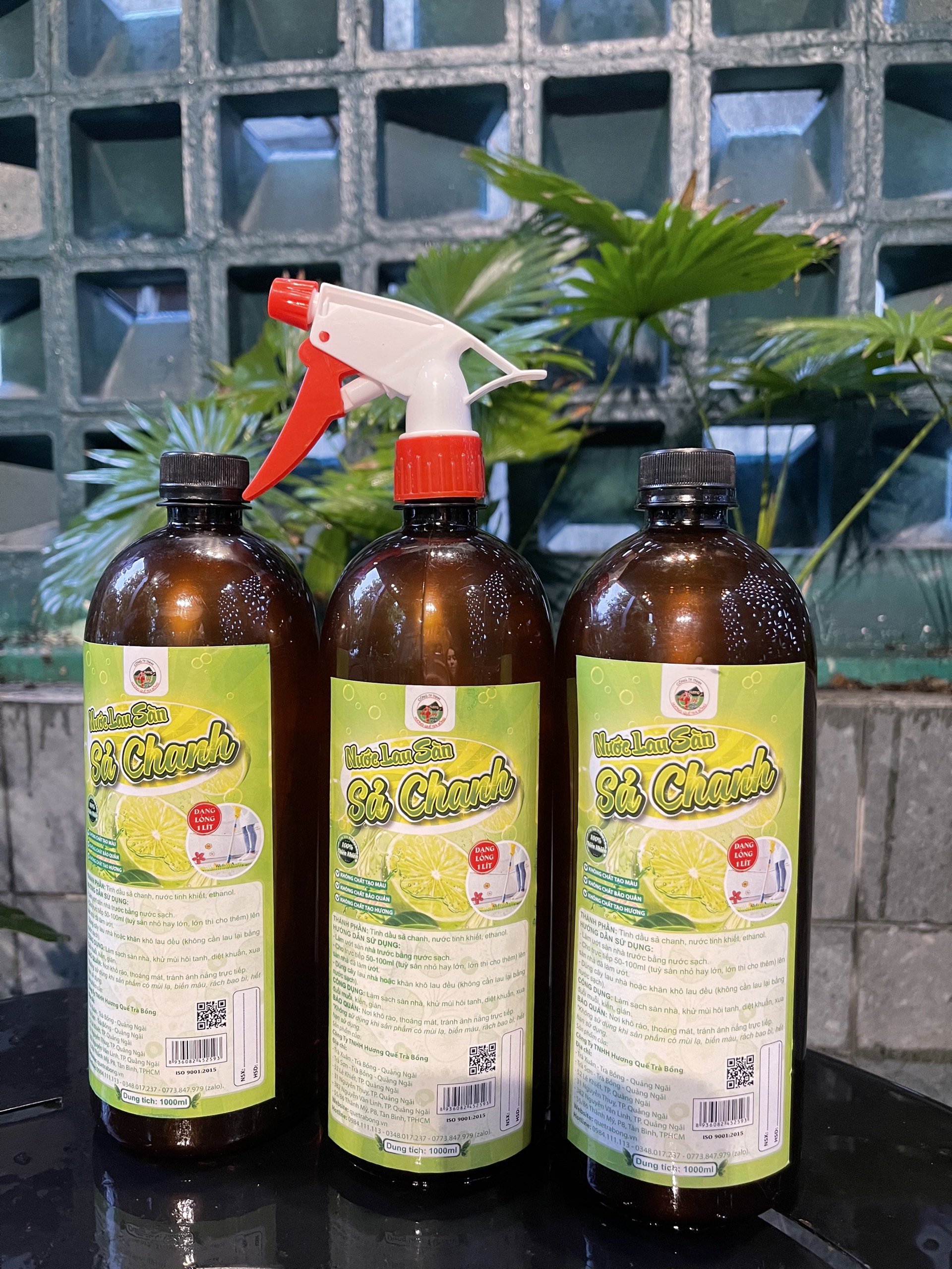 Nước Lau Sàn Sả Chanh Dạng Lỏng 1 Lít