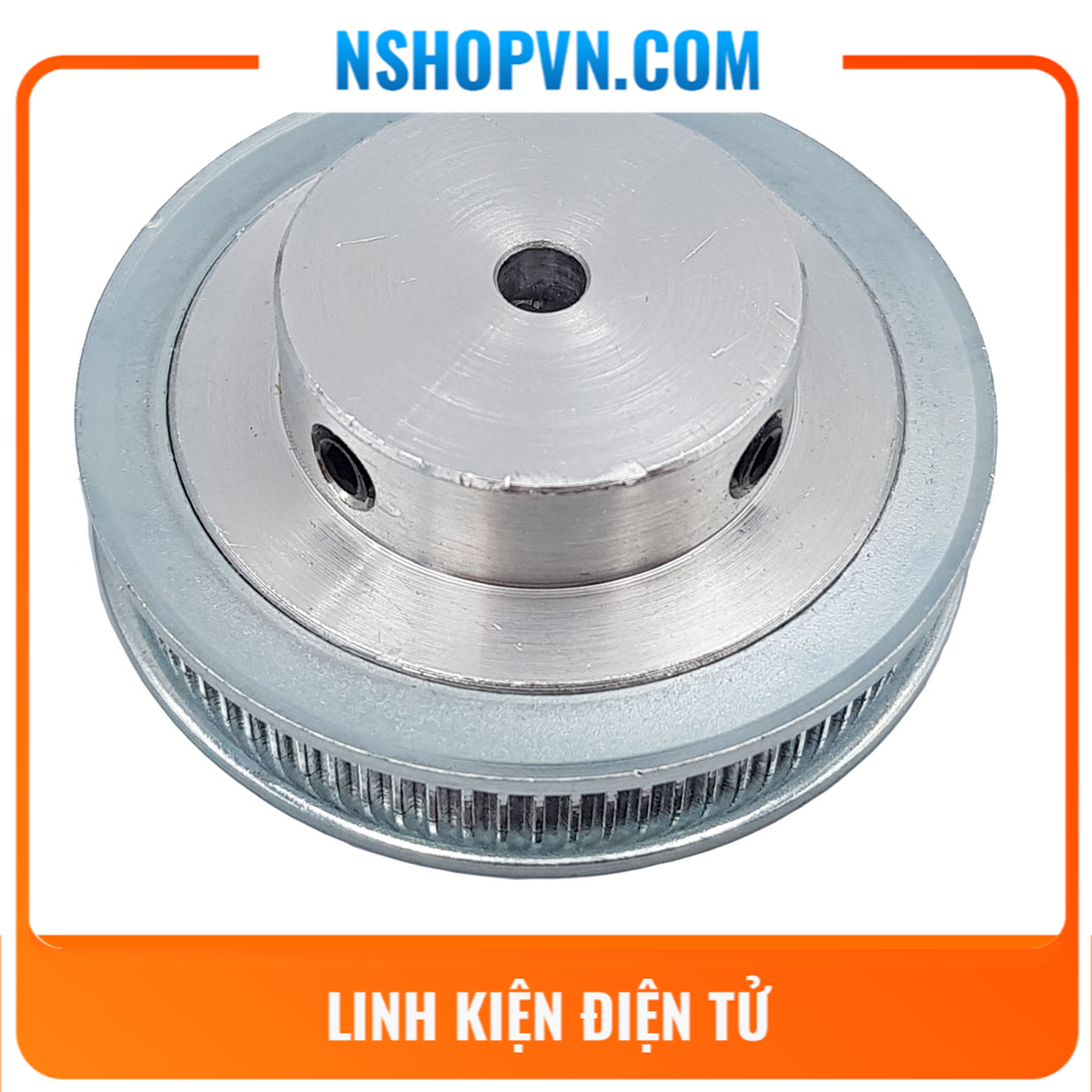 Puly GT2 80 răng trục 5mm