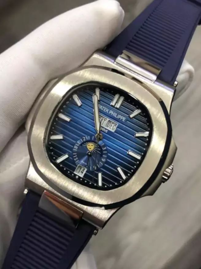 {LAZADA ĐỒNG HỒ HÀNG HIỆU } ĐỒNG HỒ NAM Philippe268 AUTOMATIC NAUTILUS + Thẻ Bảo Hành